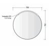 Flaminia Madre Bathroom Mirrors