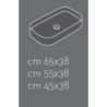 Galassia Smart B Aufsatzwaschtische