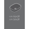 Galassia Smart B Aufsatzwaschtische