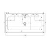 Ceramica Cielo Catino Rettangolare Basins