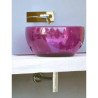 Regia Pouf Glass Basins