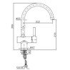 Zucchetti Pan Kitchen Taps