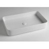 White Ceramic Blade Wastafels