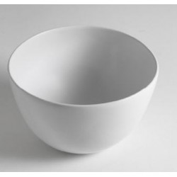 White Ceramic Dome Handfat