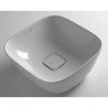 White Ceramic Soft Wastafels