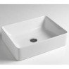 White Ceramic Slim Basins