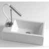 White Ceramic Mini-S Waschtische