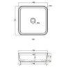 Ceramica Cielo Shui Comfort Waschbecken