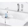 Zucchetti Nude Bath Shower Taps