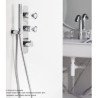 Zucchetti Nude Bath Shower Taps