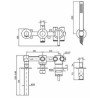 Zucchetti Closer Shower Taps