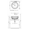 Flaminia Settecento Waschbecken