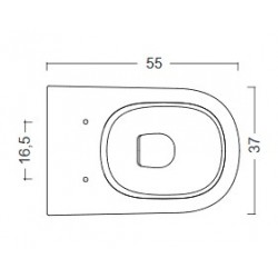 NIC Design Pin Toiletten