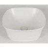 White Ceramic Idea Waschbecken