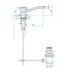 Mélangeur Lavabo Zazzeri JK21