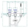 Zazzeri JK21 Bath Shower Taps