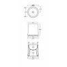 Simas Sharp Bathroom Basins