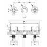 Mitigeurs Lavabo Gessi Inciso
