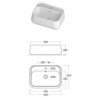 Disegno Ceramica Catino Basins