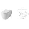 Disegno Ceramica Skip Toilets