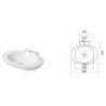 Disegno Ceramica Ovo Waschbecken