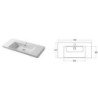 Disegno Ceramica Edge Handfat