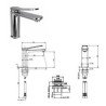 Mitigeurs Lavabo Bongio Gio2