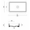 Valdama Trace Bathroom Basins