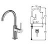 Guglielmi Sprint Bathroom Taps