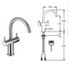 Mitigeurs Lavabo Guglielmi Sprint