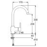 Guglielmi Sprint Kitchen Taps
