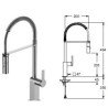 Guglielmi QR Kitchen Taps