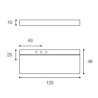 Falper Wave Handfat