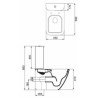 Toilettes GSG Ceramic Design Brio