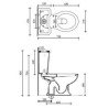 Toilettes Traditionnelles Vitruvit Albano