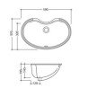 Vasque sous plan Vitruvit Sagomato