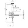 WTS Program One Tvättställsblandare