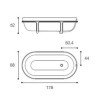 Falper Controstampo Bathtubs