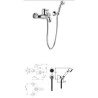 Guglielmi Arte Bath Shower Taps