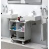 Lineabeta Bej Bathroom Cabinets