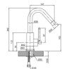 Neve Canali Class Waschtischmischer