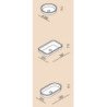 Agape Undici Bathroom Basins