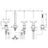 Fantini Sailing Bathtub Taps