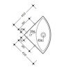 Kerasan Cento Corner Basins