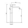 Simas Tokyo Bathroom Taps