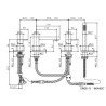 Newform Ergo Q Bath Shower Taps