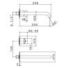 Newform X Steel 316 Waschtischmischer