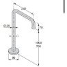 Boffi Pipe Waschtischmischer