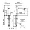 Newform Linfa Bathroom Taps