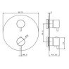 Newform XT Bath Shower Taps